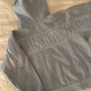 AllSaints Gray Hoodie
